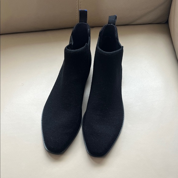 Rothy's Merino onyx Black Ankle Booties - Picture 3 of 6